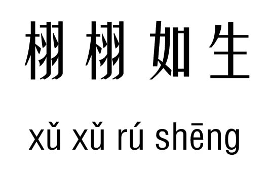 栩栩如生五行吉凶_栩栩如生成语故事