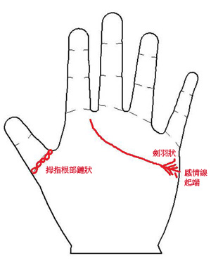 手相图解,家有儿女,子女运