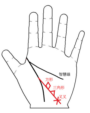 手相图解,手相算命图解,手相看人生