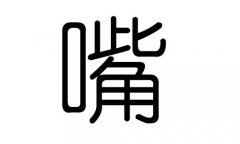 嘴字的五行属什么，嘴字有几划，嘴字的含义