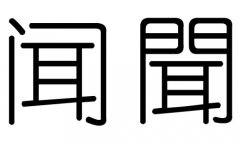 闻字的五行属什么，闻字有几划，闻字的含义