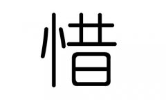 惜字的五行属什么，惜字有几划，惜字的含义