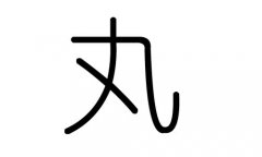 丸字的五行属什么，丸字有几划，丸字的含义