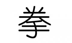 拳字的五行属什么，拳字有几划，拳字的含义