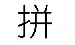 拼字的五行属什么，拼字有几划，拼字的含义