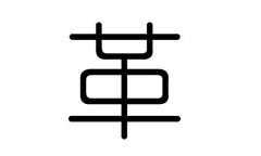 革字的五行属什么，革字有几划，革字的含义