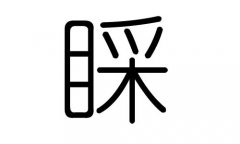 睬字的五行属什么，睬字有几划，睬字的含义