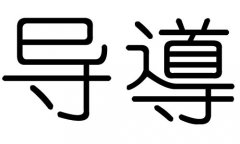 导字的五行属什么，导字有几划，导字的含义