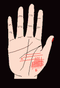 手相 烦恼线「图解」