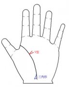 手相图解：谁易陷入三角恋