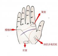 桃花超级旺的五种手相