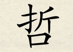 哲字男孩名字,用哲字起名