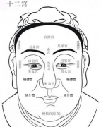 面相十二宫气色歌诀注解