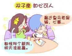 狮子座和双子座配对