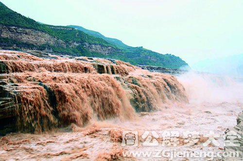 黄河水上涨