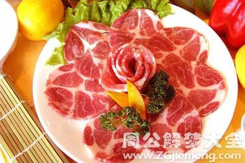 梦见大块猪肉