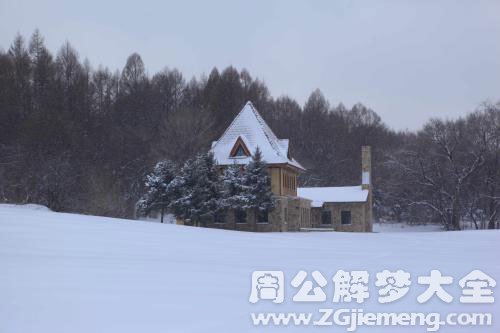 雪飘进屋里